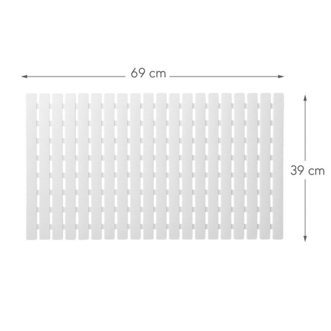 Sealskin Nora Badmat - 39x69cm - Antislip - Wit SW1421058