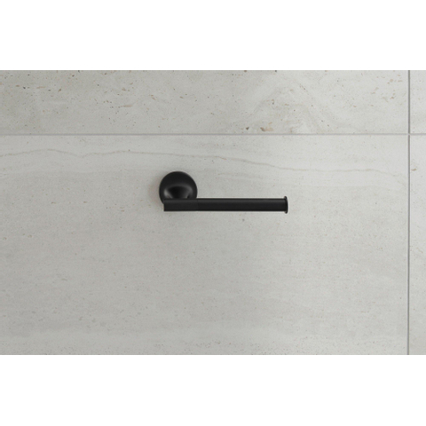 Duravit Starck T Toiletrolhouder - zonder klep - mat zwart SW297083