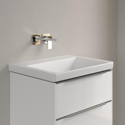 Villeroy & Boch Subway 3.0 Lavabo - 600 x 470 x 165 stone white mat (blanc) CeramicPlus - sans trop-plein SW702168