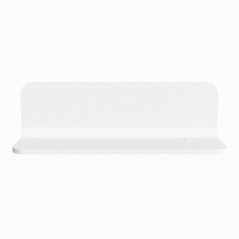 Mondiaz SPOT miroir – Ø 40 cm – avec tablette – Talc (blanc) SW1235464
