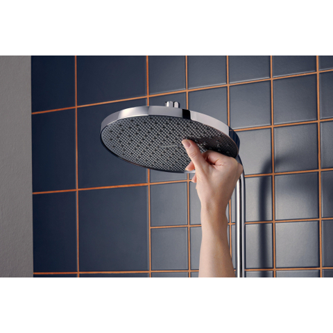 Hansgrohe Activera S - showerpipe - 240 - 1jet - baduitloop - Ecostat Fine - ecosmart - hoogglans chroom SW1388331
