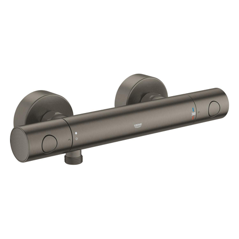 GROHE Grohtherm 800 Cosmopolitan douchethermostaat - 15cm - geborsteld hard graphite (antraciet) SW1477572