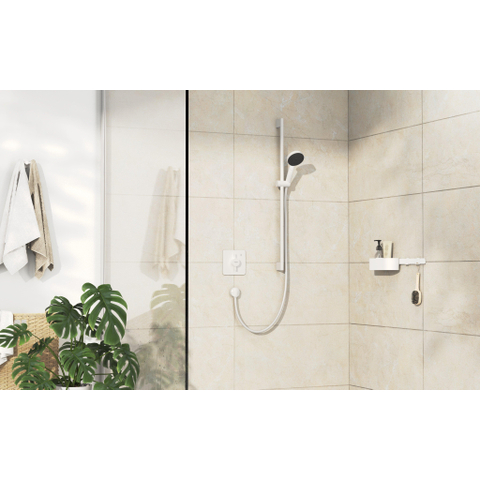 Hansgrohe DuoTurn Q Inbouwkraan - voor 1 functie - mat wit SW918716