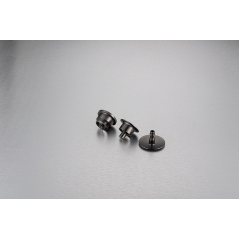 Fortifura Calvi Afvoerplug - always open - Geborsteld Gunmetal PVD - licht beschadigd - OUTLET UDEN STORE44000