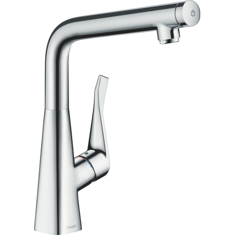 Hansgrohe Metris Select M71 Eengreeps keukenmengkraan - 320 - hoogglans chroom GA43874