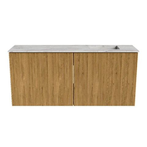 Mondiaz JOYA-DLUX 90cm meuble de salle de bains - couleur Chêne - Vasque FAYE position Droite Sans trou de robinet couleur Glace. SW1421984