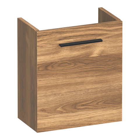 BRAUER Trust meuble sous lave-mains - 40x45x22cm - porte à ouverture à gauche - hors poignée apparente - Honey SW1203830