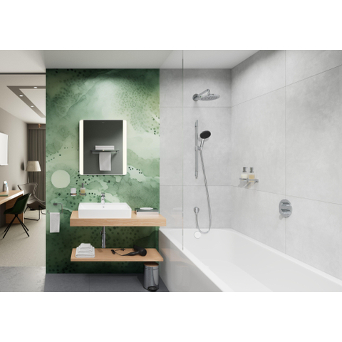 Hansgrohe Douche-arm 38 - 9 cm - hoogglans chroom 0467331