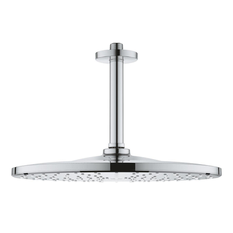 GROHE Rainshower Mono 310 Tête de douche - 31cm - 1 type de jet - bras de plafond 14,2cm - chrome SW296784