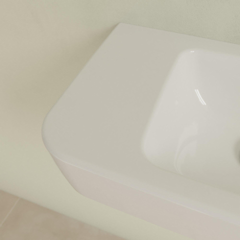 Villeroy & Boch O.novo fontein - 50x25cm - zonder kraangat - zonder overloop - White Alpine (glans wit) SW448398