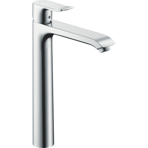 Hansgrohe Metris Wastafelkraan highriser - 26 cm. - zonder waste - hoogglans chroom 0451546