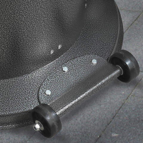 Eurom Chauffage de terrasse à gaz Area Loungeheater Patioheater 13000 watt Noir SW539084