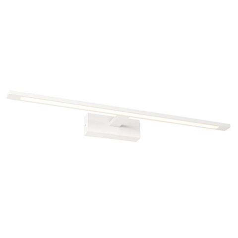 QAZQA Jerre Applique murale - 62x13.5x5.5cm - LED incl. - IP44 - blanc mat SW1187245