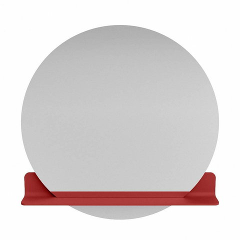 Mondiaz SPOT miroir – Ø 90 cm – avec tablette – Fire (rouge) SW1235527