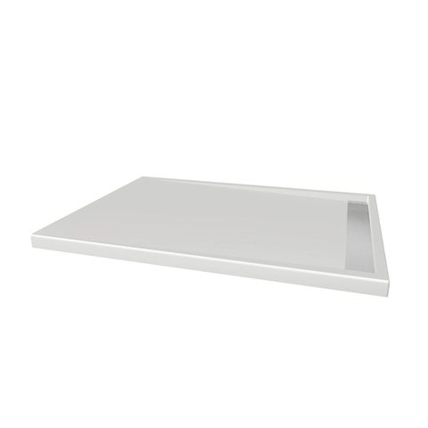 Xenz Easy-tray douchevloer 120x90x5cm rechthoek Acryl Wit SW237553