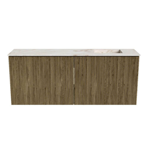 Mondiaz JOYA-DLUX 100cm toiletmeubel - kleur Dusk - Wastafel FAYE positie Rechts Zonder kraangat kleur Frappe. SW1423084