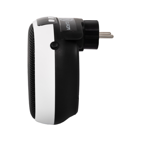 Eurom Plug in heater Chauffage céramique Prise murale 700 watts blanc noir SW486883