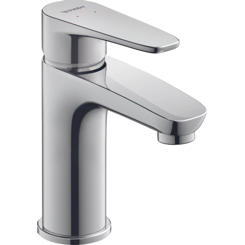 Duravit B.1 1 greeps wastafelmengkraan - 137x42x155mm - hoogglans chroom SW420696