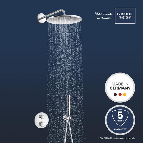 Grohe QuickFix Precision Thermostat Perfect Inbouw Douchesysteem - Vitalio Rain Mono 310 hoofddouche - chroom SW1120179