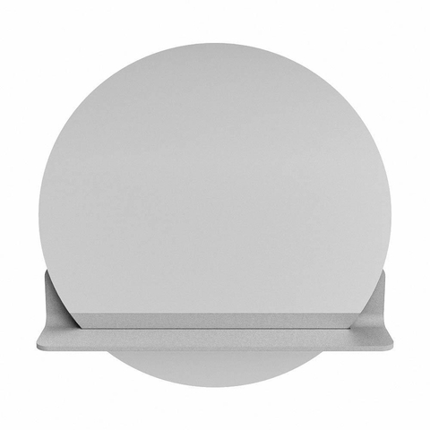 Mondiaz SPOT miroir – Ø 60 cm – avec tablette – Plata (bleu argenté) SW1235581