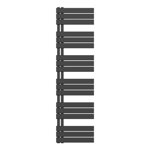 Belrad Radiateur porte-serviettes - gauche - raccordement/comb - 1800X500mm- noir SW1152686