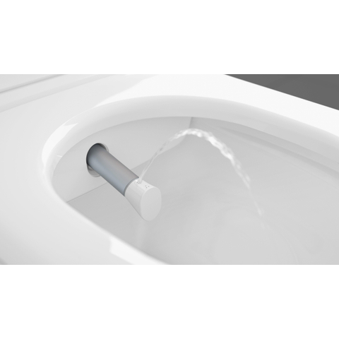 Villeroy & Boch Viclean I - 100 combipack douche wc Directflush CeramicPlus - spoelrandloos - White Alpine (glans wit) SW106589