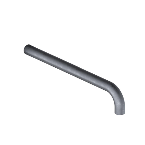 Hotbath Cobber Uitloop toepasbaar op Cobber005T Cobber006T - 25 cm - glans verouderd ijzer (zwart) SW230213