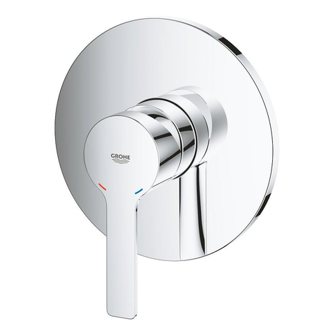 Grohe Lineare New Inbouwthermostaat - 1 knop - zonder omstel - chroom SW236947