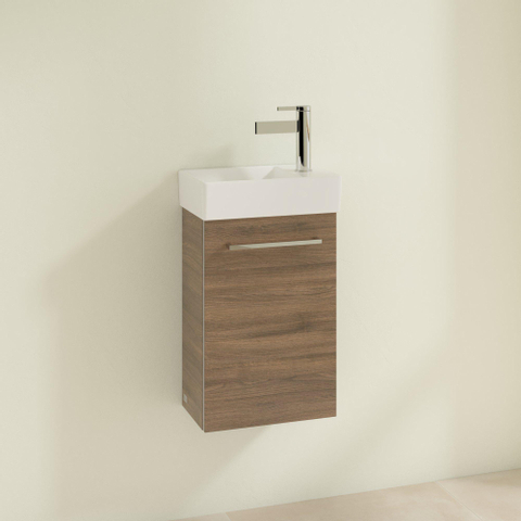 Villeroy & Boch Avento wastafelonderbouwkast - 1 deur - 34x51.4x20.2cm rechts - Arizona Oak (hout) SW448538