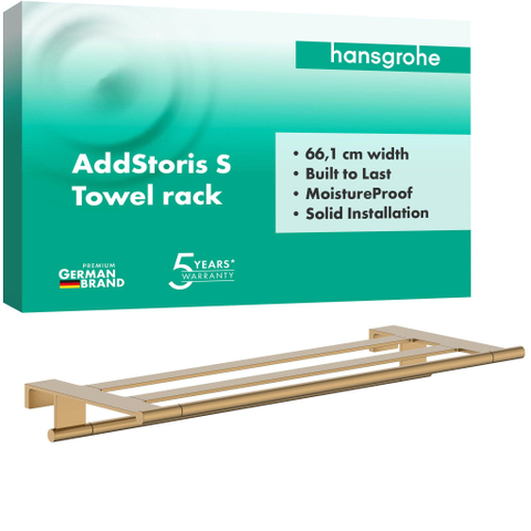 Hansgrohe AddStoris S handdoekrek met handdoekhouder BBR SW1567138