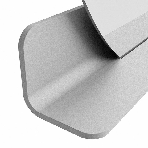 Mondiaz SPOT spiegel – Ø110 cm – met planchet – Plata (zilverblauw) SW1235586