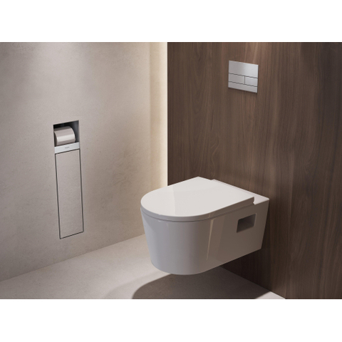 Hansgrohe XtraStoris Original Toiletrolhouder - 15x15x14cm - mat wit SW1590296