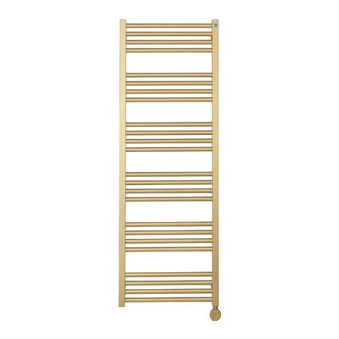 Crosswater MPRO sèche-serviettes - 48x138cm - électrique - 600 watts - laiton brossé (doré) SW670266