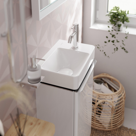 Hansgrohe Tecturis s Wastafelmengkraan - coolstart - zonder waste - 10.8cm uitloop - hoogglans chroom SW918731