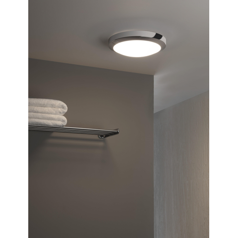 Astro Dakota 300 Plafondlamp 8.7cm IP44 fitting E27 chroom SW75555