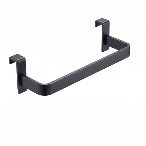 Saniclass Chaci handdoekrek - 36.6x8x6.5cm - universeel - mat zwart SW762017