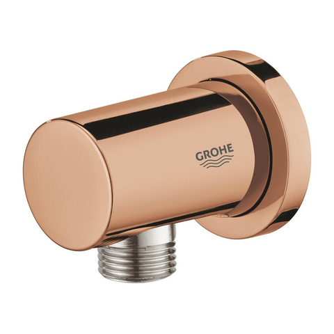 Grohe Rainshower Wandaansluitbocht - ronde rozet - warm sunset (koper) SW98902