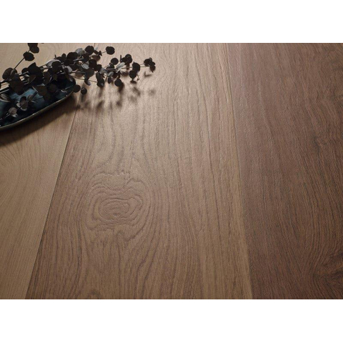 Terravito Palvino Keramisch parket wand- en vloertegel - 22.7x119.5cm - 9.7mm - Rechthoek - gerectificeerd - Houtlook - mat bruin - Oak SW1427076