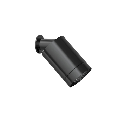 Hotbath COBBER Beam Douche de tête 3 jets avec fixation murale Noir poli PVD SW1246793