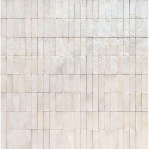 ÉCHANTILLON Ceralto Drapé Mural Carreau mural 5x15cm 10mm grès cérame Natural SW913415