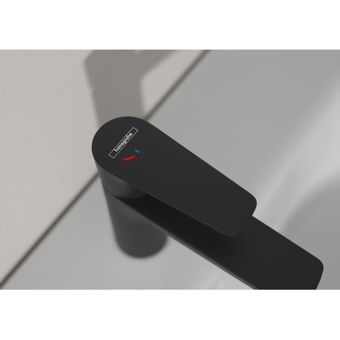 Hansgrohe Talis e Eengreeps wastafelmengkraan - 110 - coolstart - zonder afvoer - mat zwart SW451734