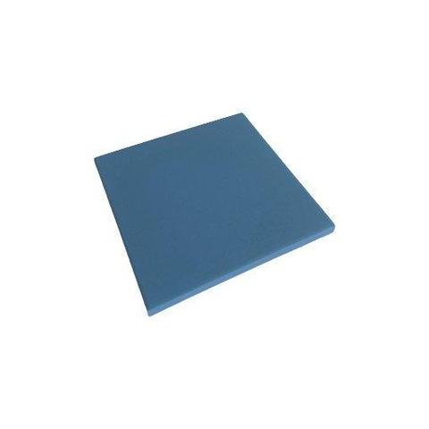 ÉCHANTILLON Terravito Belino carreau mural et de sol - 10x10cm - 7.2mm - Carré - rectifié - Bleu mat SW735894