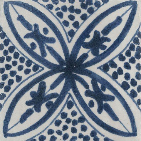 Ceralto Ricordo Marmo Vloertegel - 15x15cm - 10mm - glans - BLU SW1591599