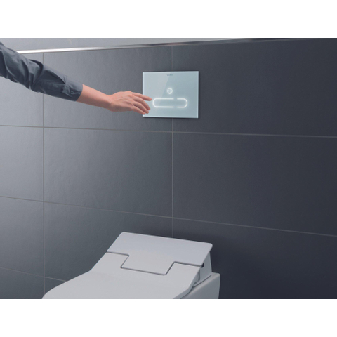 Duravit Durasystem Elektronische bedieningsplaat - voor wc's A2 - 230x10x157 mm - glas/wit (wit) SW471544