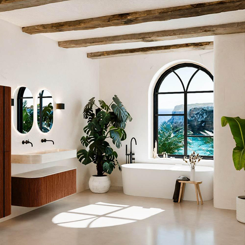 MONDIAZ THOR-DLUX 120cm meuble de salle de bains arrondi gauche + droite couleur Ruby avec 1 tiroir et 2 portes. Vasque suspendue CLOUD Double sans trou de robinet couleur Meli. SW1463312