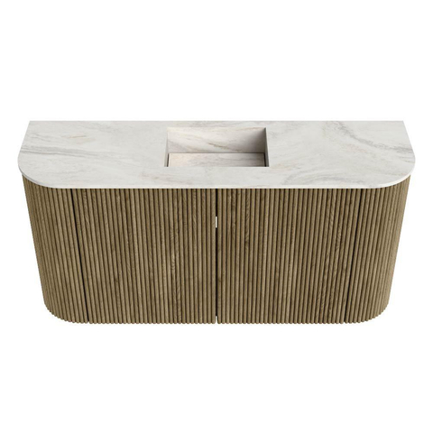 Mondiaz JOYA-DLUX 83.2cm toiletmeubel - ronding links en rechts kleur Dusk - Wastafel FAYE positie Midden 1 kraangat kleur Ostra. SW1423420