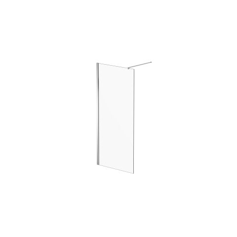 Marenza Bellini Inloopdouche - 90x200cm - helder glas - chroom SW1009