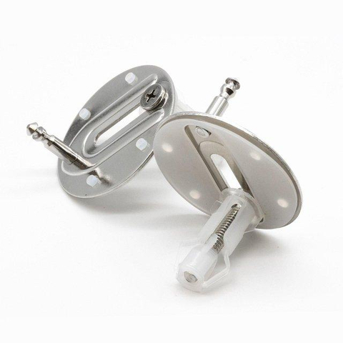 FugaFlow Eccelente Pietra Ensemble de fixation - abattant WC - laiton brossé SW1469037