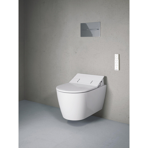 Duravit ME by Starck WC suspendu – pour abattant lavant SensoWash – profondeur 57 cm – blanc brillant SW54369
