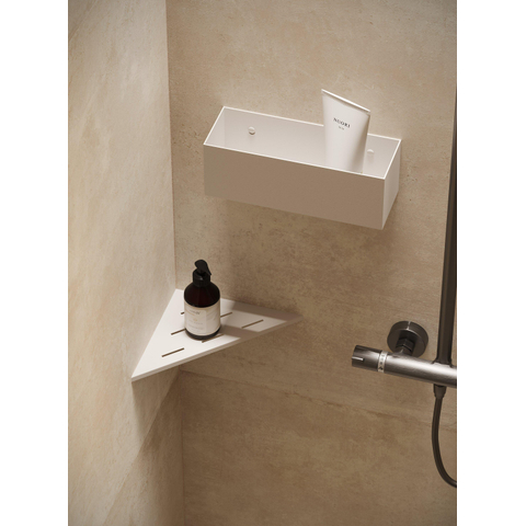 Looox Storage collection Planchet - 30x22x1cm - driehoek - matt off-white SW1444037